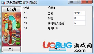 歡樂(lè)漢堡店2修改器