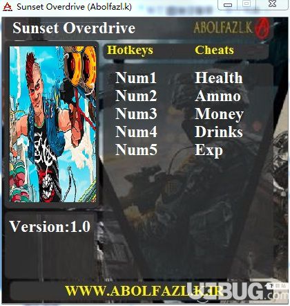 落日超馳修改器v1.0 +5 中文Abolfazl版