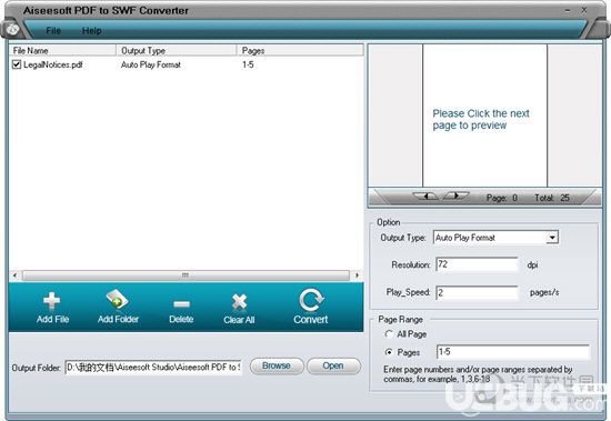 Aiseesoft PDF to SWF Converter