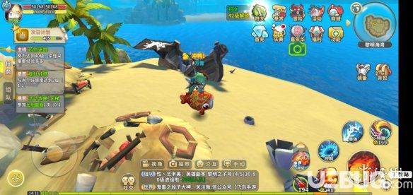 《光明勇士手游》黎明海灣探索點大全