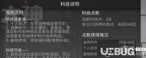 《明日之后手游》營(yíng)地科技升級(jí)的科技點(diǎn)怎么獲取