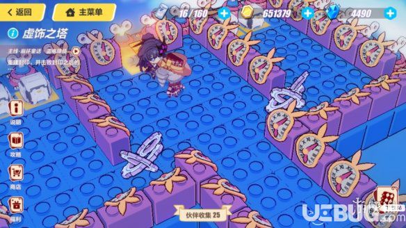 《崩壞3手游》圣誕狂想曲虛飾之塔怎么過 