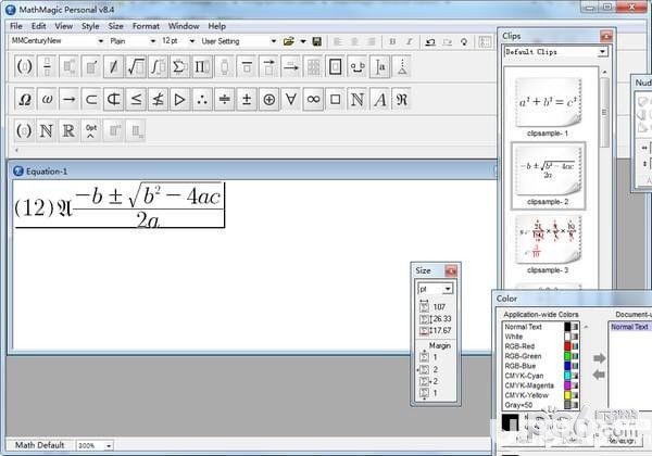 MathMagic pro(數(shù)學(xué)公式編輯器)