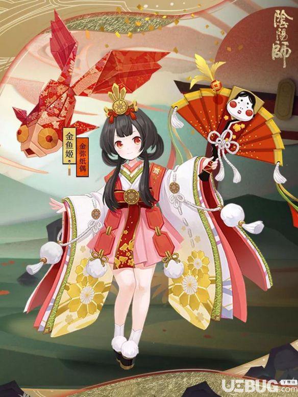 《陰陽師手游》金魚姬金彌紙偶怎么樣