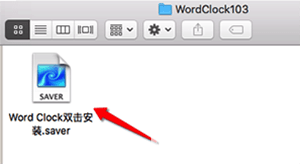 Word Clock for Mac版數(shù)字時鐘屏保怎么設置