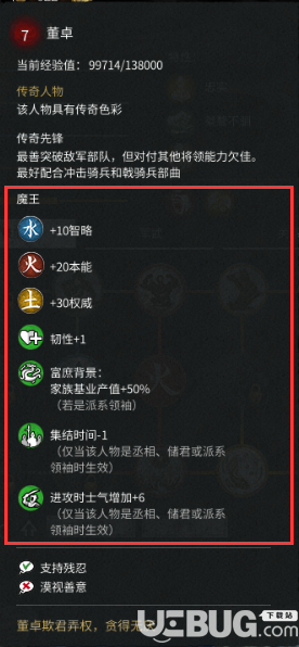 《三國(guó)全面戰(zhàn)爭(zhēng)》武將的人物特性都有什么用