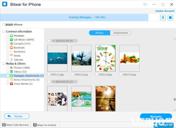 Bitwar iPhone Data Recovery(iPhone數(shù)據(jù)恢復(fù)工具)