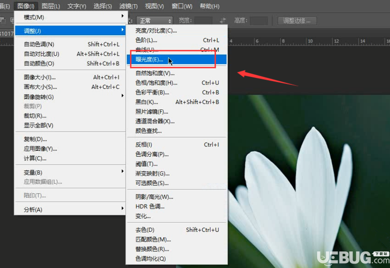 怎么使用Photoshop軟件修復(fù)圖片曝光度