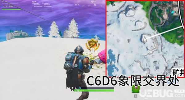 《堡壘之夜手游》在地下室電影攝像機(jī)積雪石像頭和閃著金光的大卡車在哪里