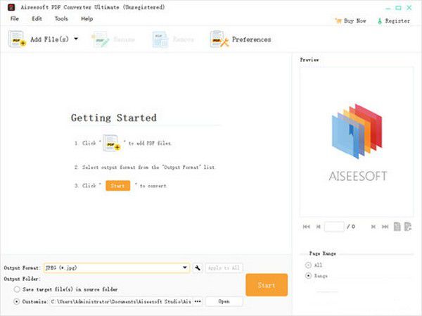 Aiseesoft PDF Converter Ultimate(PDF格式轉換工具)