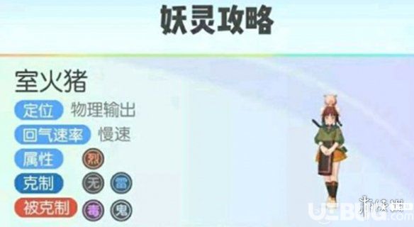 《一起來捉妖手游》室火豬怎么樣
