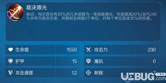 戰(zhàn)歌競(jìng)技場(chǎng)裁決激光