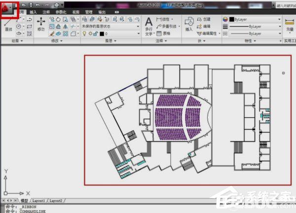 AutoCAD2010軟件怎么將圖紙導出jpg格式