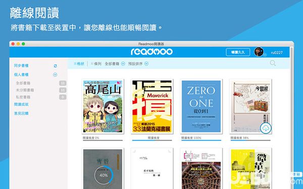 Readmoo電子書城for Mac