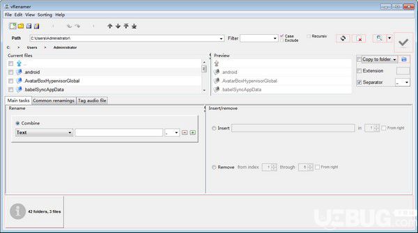 vRenamer(文件批量重命名工具)v1.5.8免費版