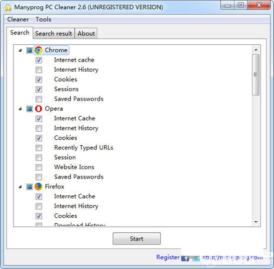 Manyprog PC Cleaner