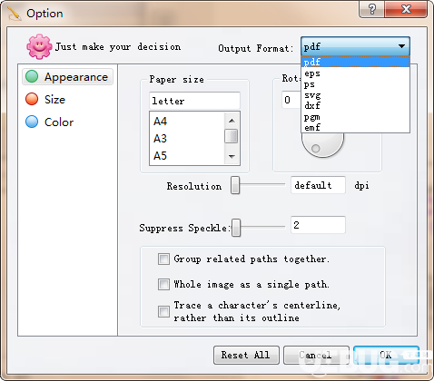 VeryPDF Raster to Vector Converter v2.1免費版【6】