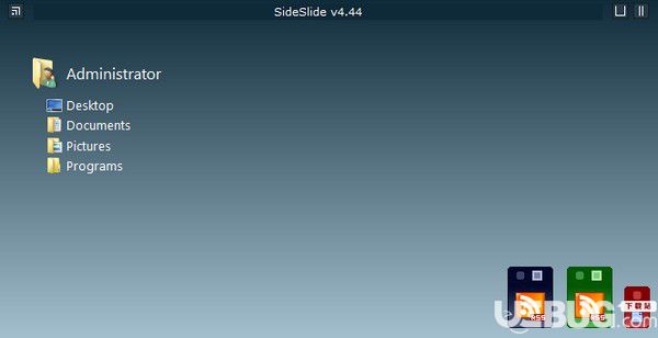SideSlide(多功能桌面標(biāo)簽欄)v4.44免費版