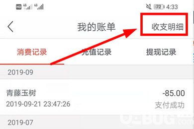 網(wǎng)易支付app收支明細(xì)怎么查看