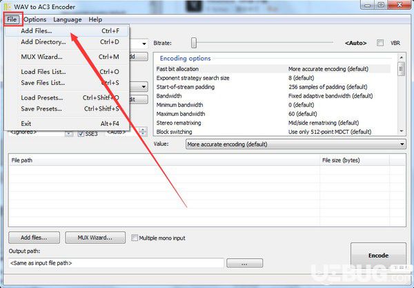 WAV to AC3 Encoder(wav轉(zhuǎn)ac3工具)v8.0免費(fèi)版【2】
