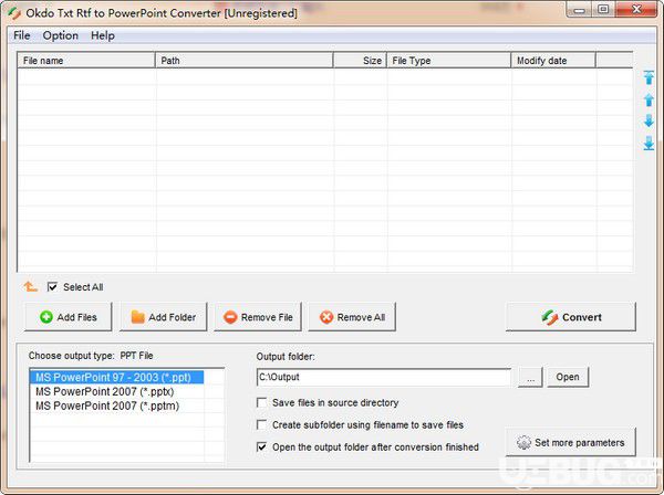 Okdo Txt Rtf to PowerPoint Converter