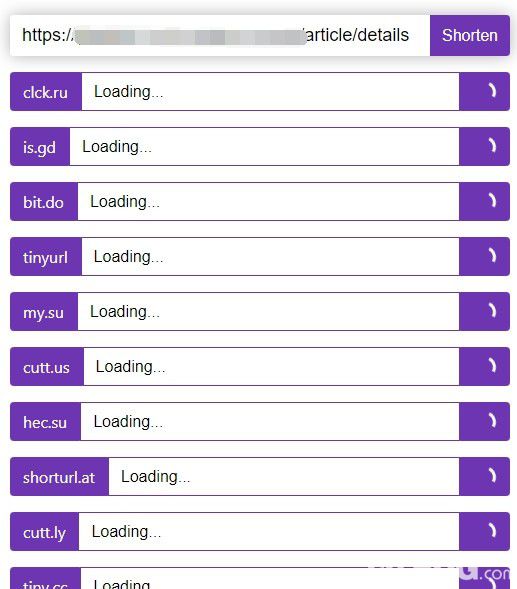 URL Shortener(短鏈接生成Chrome插件)v1.1免費版【2】