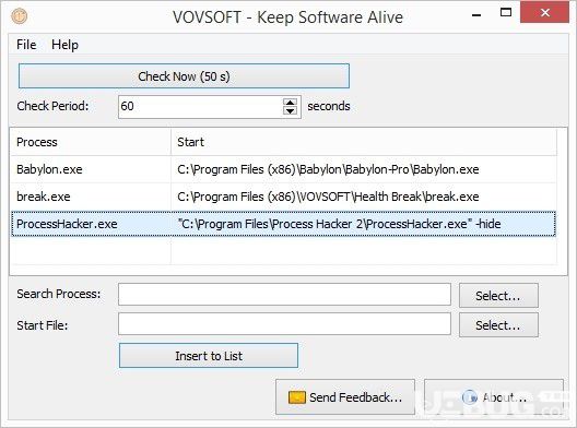 VovSoft Keep Software Alive(軟件運行保護工具)