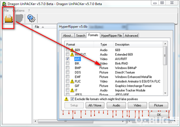 Dragon unpacker(游戲解包工具)v5.7.0.284免費版【2】