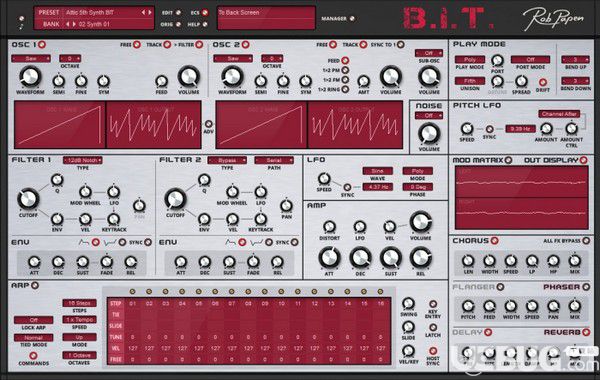 Rob Papen BIT(模擬建?；煲艉铣绍浖?