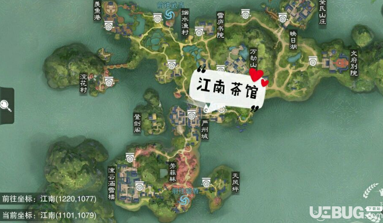 一夢(mèng)江湖1.22打坐點(diǎn) 2020年1月22日坐觀萬(wàn)象打坐修煉地點(diǎn)坐標(biāo)