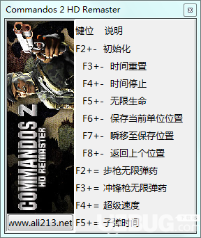 盟軍敢死隊(duì)2高清重制版修改器下載