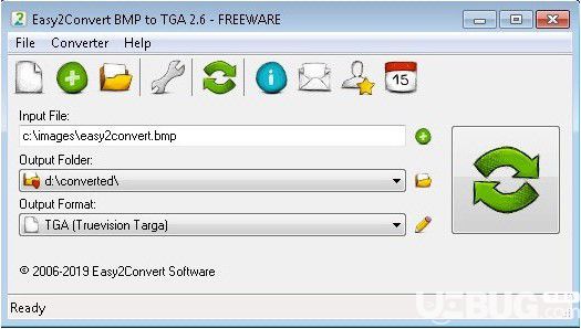 Easy2Convert BMP to TGA(BMP轉(zhuǎn)TGA工具)