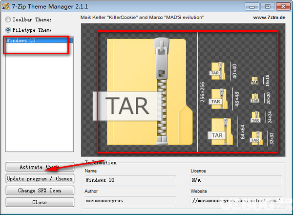 7zTM(7z解壓美化軟件)v2.1.1.0免費(fèi)版【3】