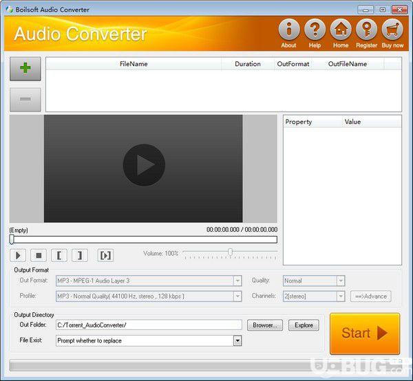 Boilsoft Audio Converter(音頻格式轉換工具)