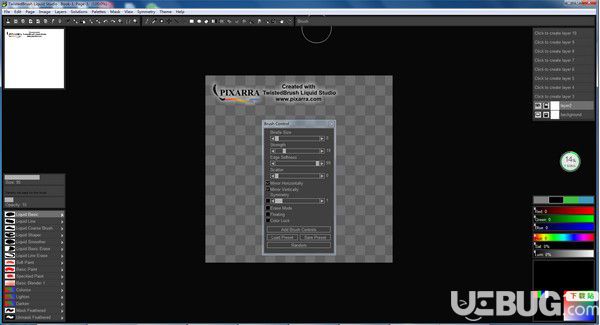 Pixarra TwistedBrush Liquid Studio(畫(huà)筆軟件)
