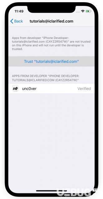 使用unc0ver在iOS12以上系統(tǒng)越獄iPhone手機