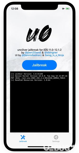 使用unc0ver在iOS12以上系統(tǒng)越獄iPhone手機