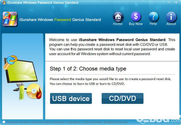 iSunshare Windows Password Genius(Windows密碼恢復(fù)工具)