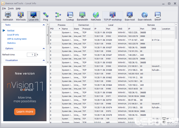 Axence NetTools(網(wǎng)絡監(jiān)測工具)v5.0.1.20436免費版【2】