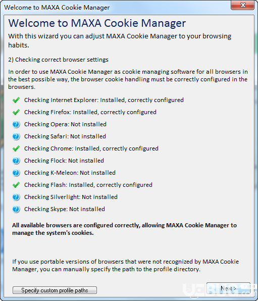 MAXA Cookie Manager(Cookie管理工具)v5.3.0.4免費(fèi)版【3】