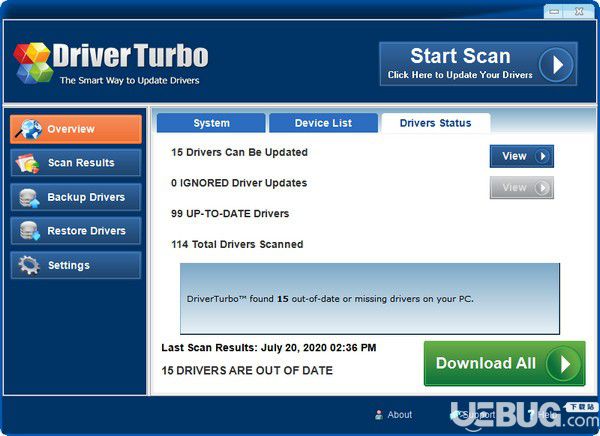 DriverTurbo(驅(qū)動(dòng)管理軟件)v3.7.0.0免費(fèi)版【2】
