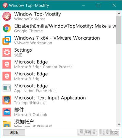 Window Top-Mostify(窗口置頂小工具)v1.0.0免費版【1】