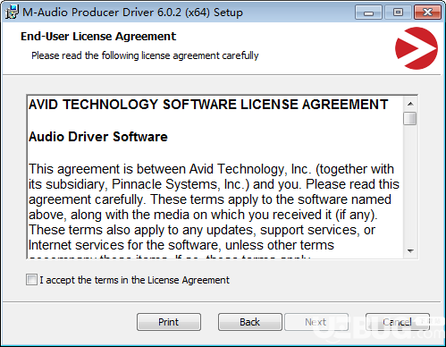 M-AUDIO Producer Driver(USB麥克風驅動)v6.0.2免費版【2】