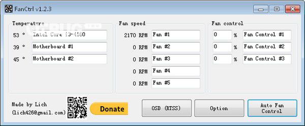 FanCtrl(電腦風扇控制軟件)
