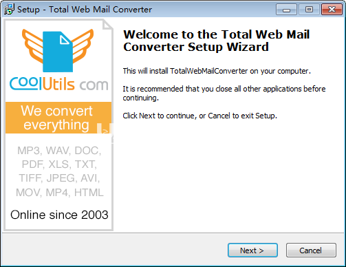 Total Web Mail Converter(郵件轉換工具)v4.0.1.236免費版【2】