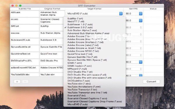 SRT Converter(SRT字幕轉換器)v2.1.3 Mac版【2】