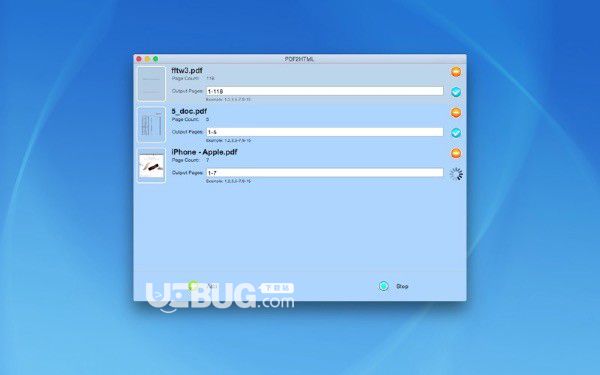 PDF2HTML(PDF轉(zhuǎn)HTML工具)v1.0 Mac版【2】
