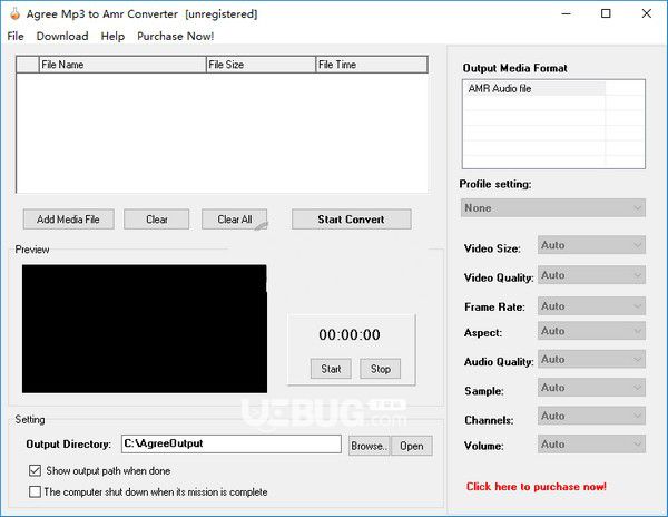 Agree Mp3 to Amr Converter(音頻格式轉(zhuǎn)換器)
