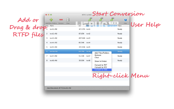 RTFD to DOC(RTFD轉(zhuǎn)DOC工具)v1.6.1 Mac版【3】