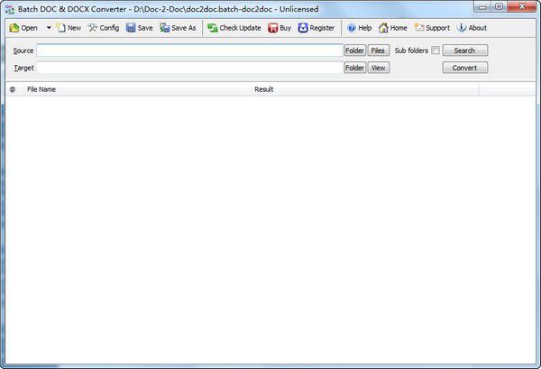 Batch DOC and DOCX Converter v2020.12.929.2296免費(fèi)版